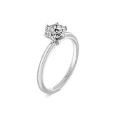 Brilliant Cut Diamond Solitaire Engagement Ring - Dracakis Jewellers